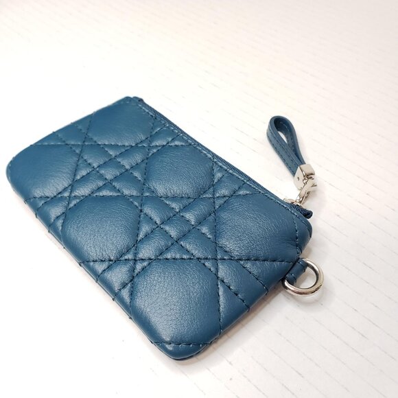 Christian Dior Lambskin Pouch, Coin Purse, Card Mini Wallet lux-227-091725 - Picture 4 of 10